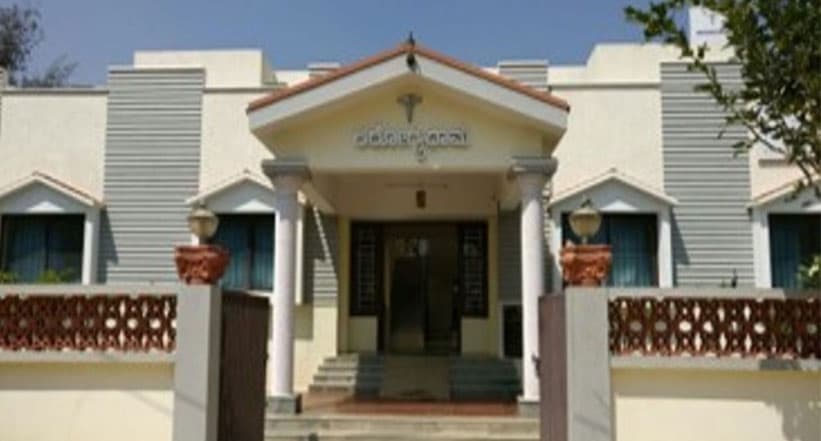 Arogyadhama healthcare or wellness center building