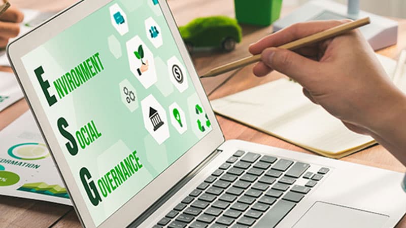 Governance and compliance themed illustration